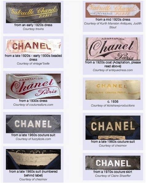 chanel tag authentic|vintage chanel tags.